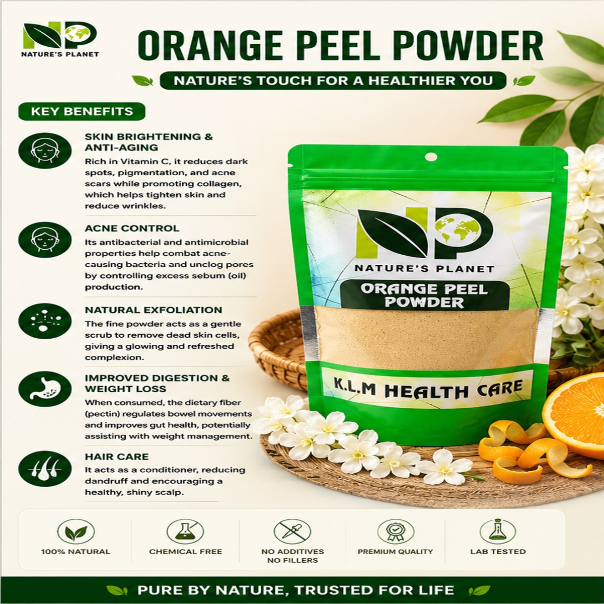 Orange Peel Powder