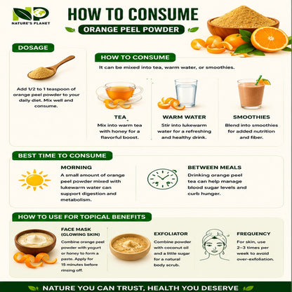 Orange Peel Powder