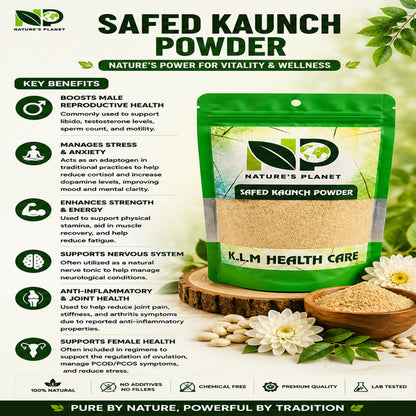 Safed Kauch Powder